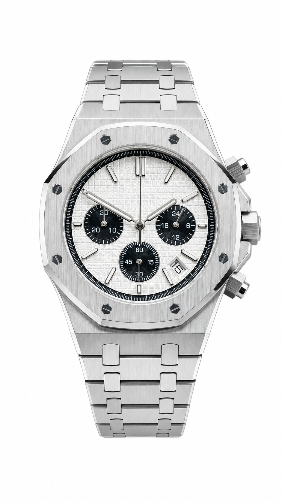 Montre Sport Luxe Panda Chronographe