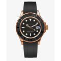 Montre Nautique Or Rose & Noir