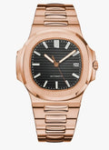 Montre Sport Chic Or Rose & Noir