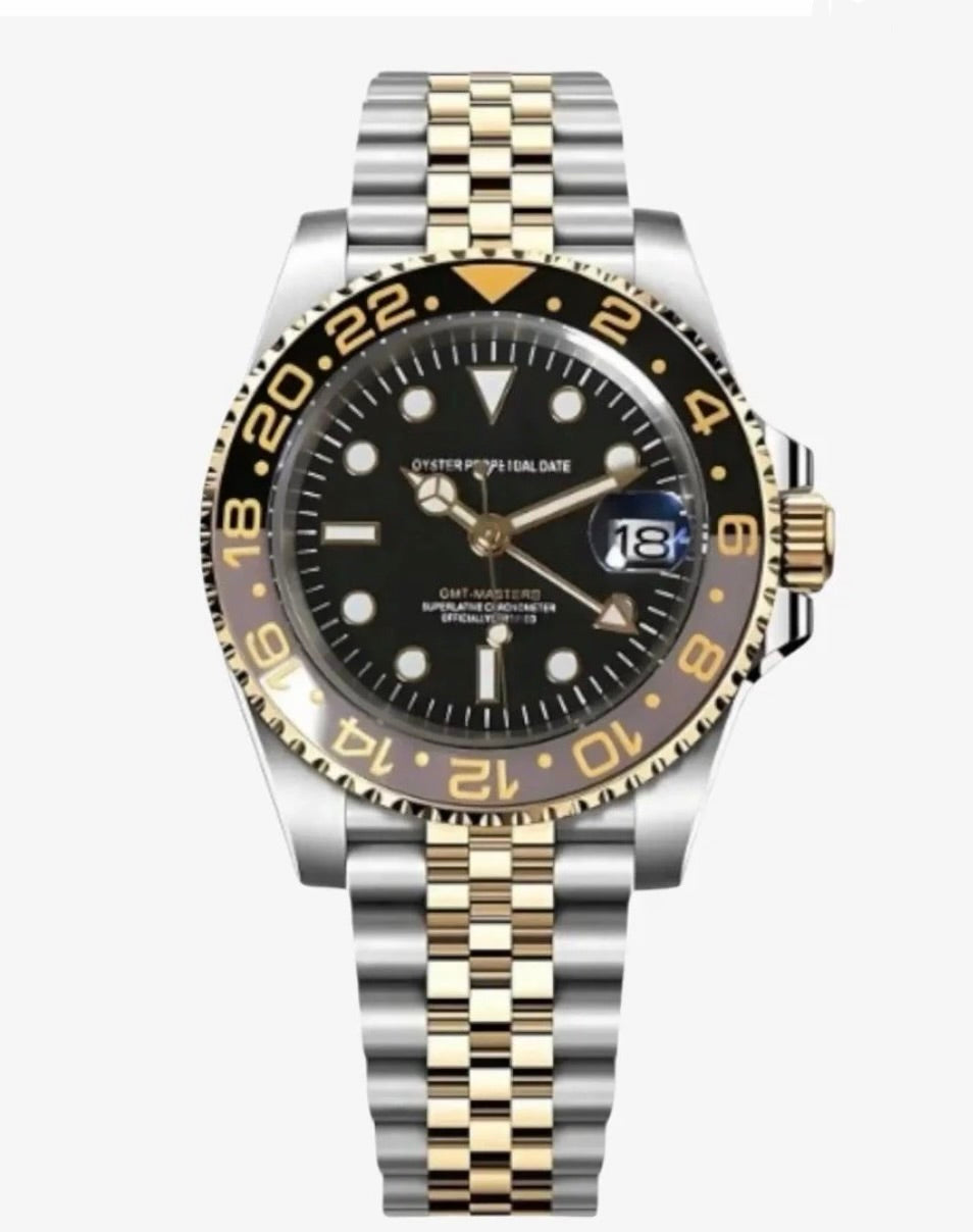 Montre GMT Or & Argent