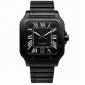 Montre Carrée Tout Noir