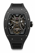 Montre Design Noir Squelette