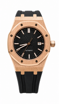 Montre Sport Luxe Or Rose & Noir