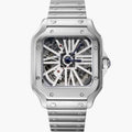 Montre Carrée Squelette