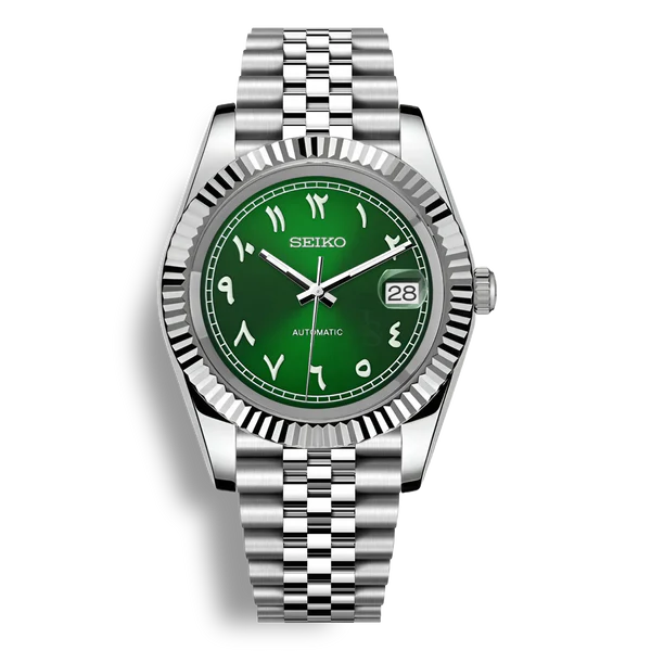 Justeiko | Green Arabic Dial