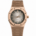 Montre Sport Luxe Or Rose Fumé