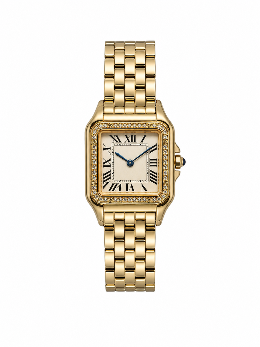Montre Bijou Jaune & Diamonds